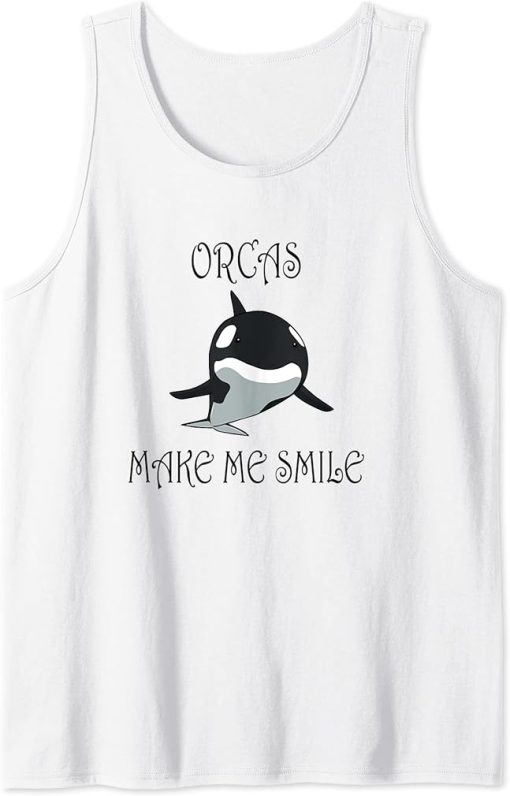 Orca Whale Nature Funny Saying Sea Animal Tank Top